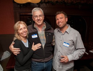 Left to right: Leslie & Mark Ritch with Snell Isle Living magazine editor Don Hill.
